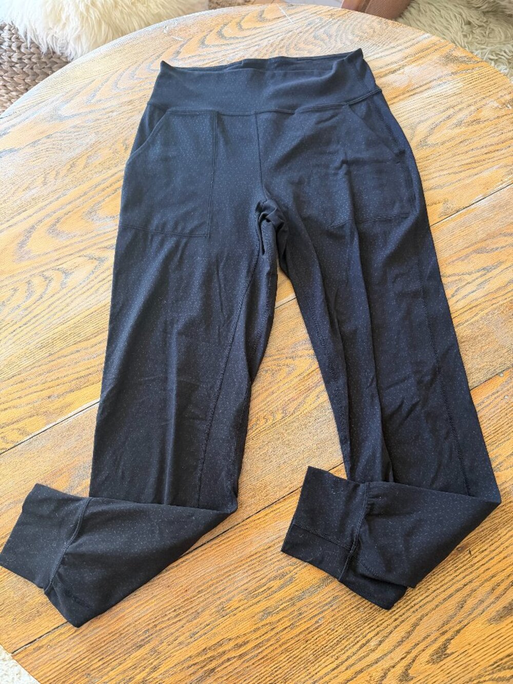 LULULEMON stretch jog pant/LW5DH6S.0422/size 6/black